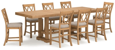 Juego de comedor de 9 piezas