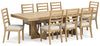Juego de comedor de 9 piezas