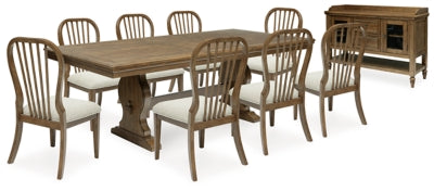 Juego de comedor de 10 piezas
