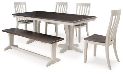 Paquete de comedor de 6 piezas