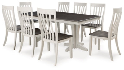 Juego de comedor de 9 piezas
