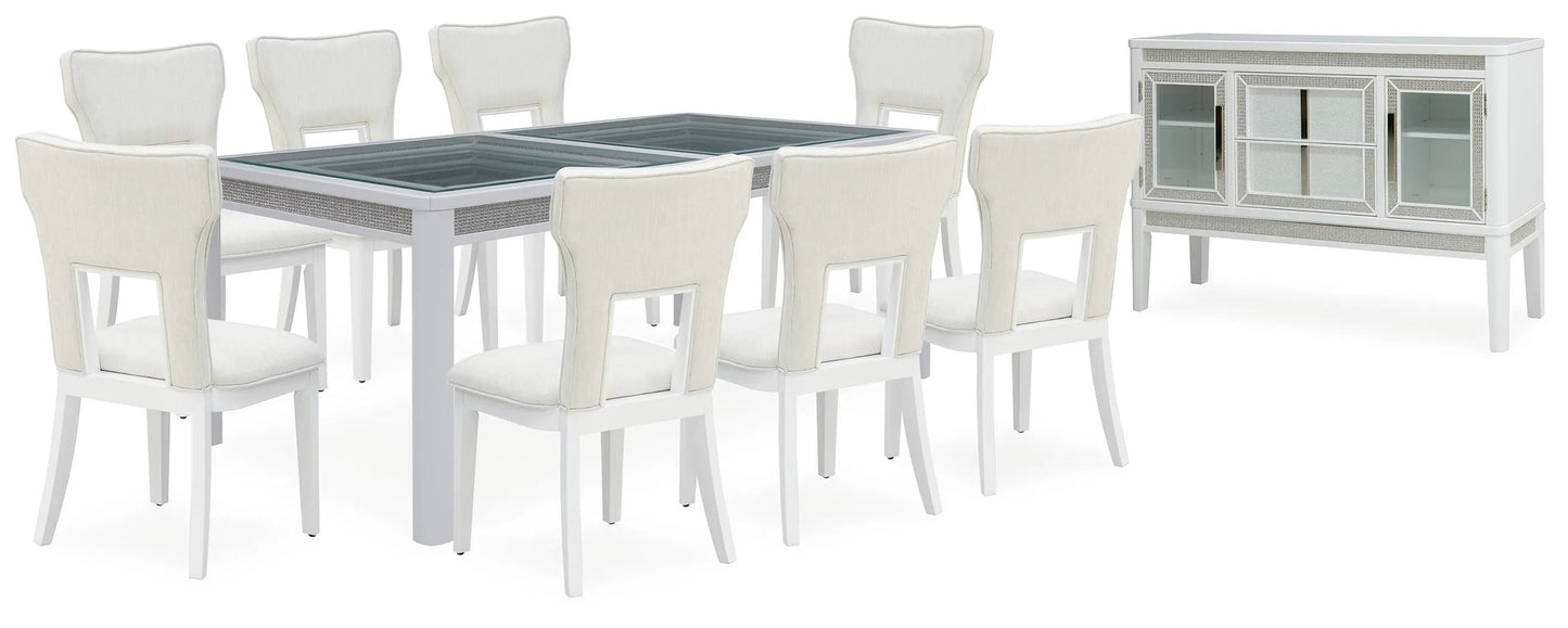 Juego de comedor de 10 piezas