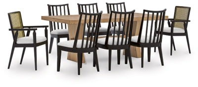 Juego de comedor de 9 piezas