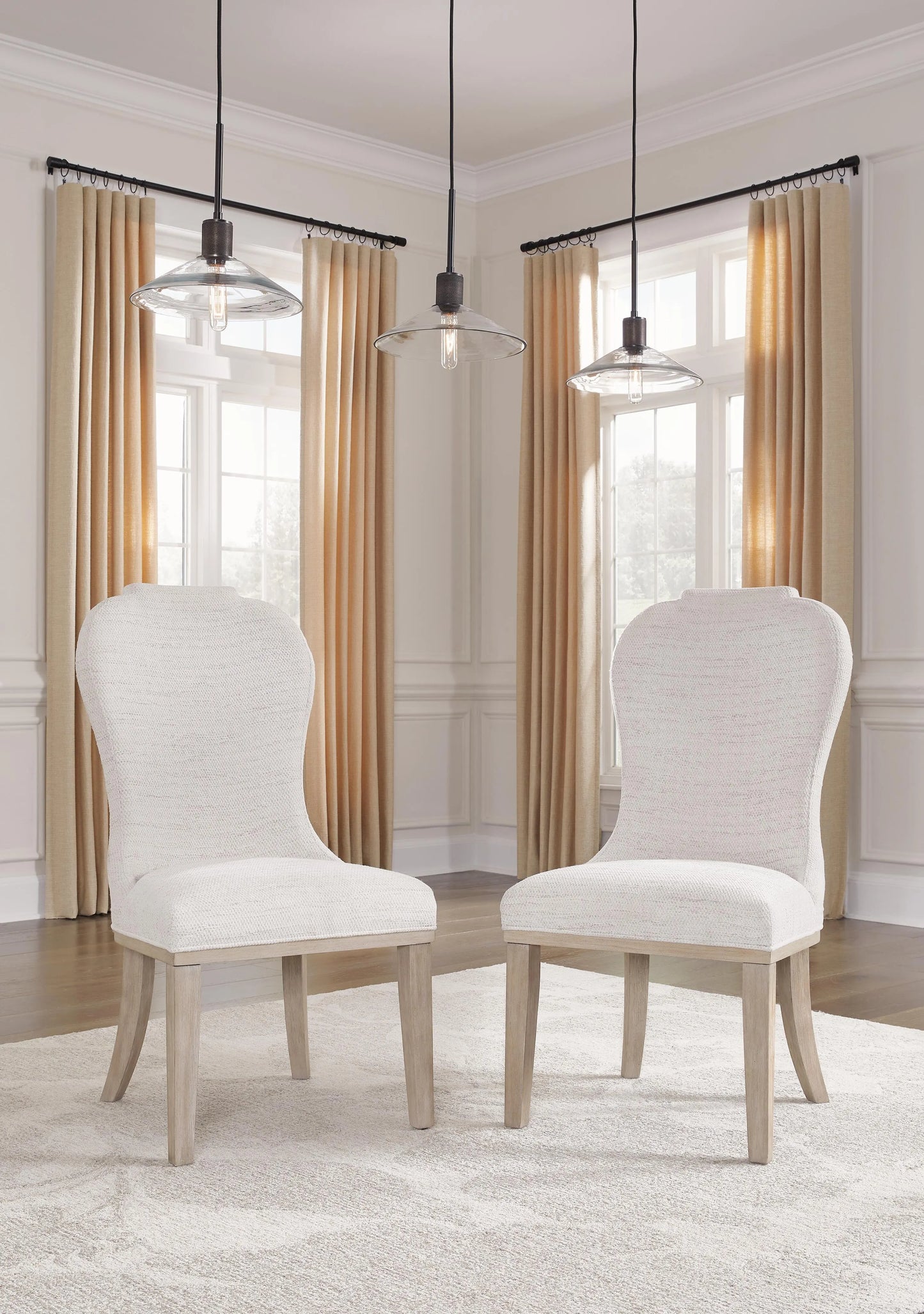 Silla de comedor Jorlaina (Juego de 2)
