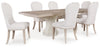 Paquete de comedor de 7 piezas