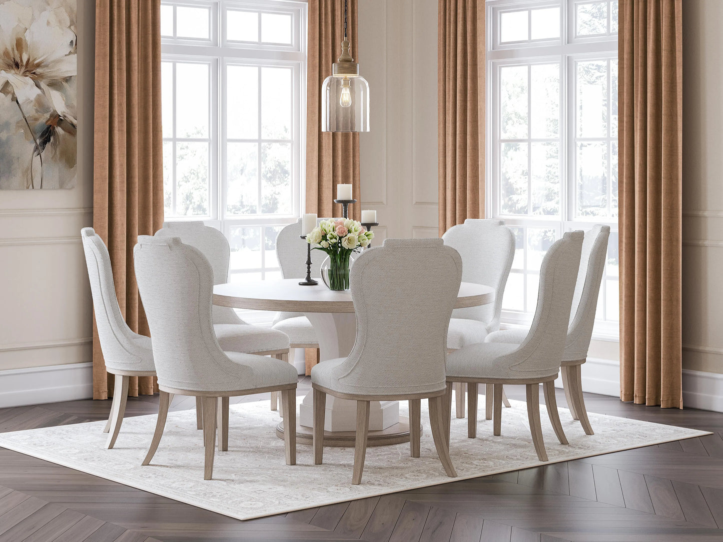 Juego de comedor de 9 piezas