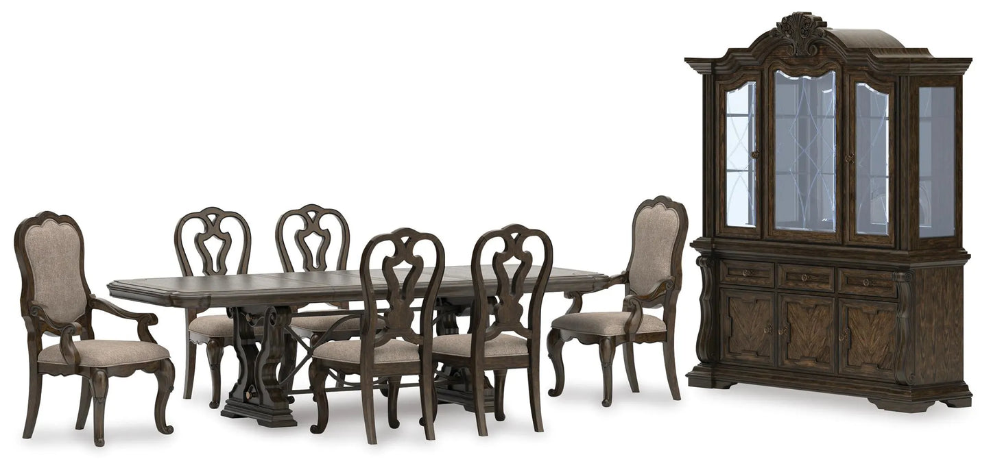Juego de comedor de 9 piezas