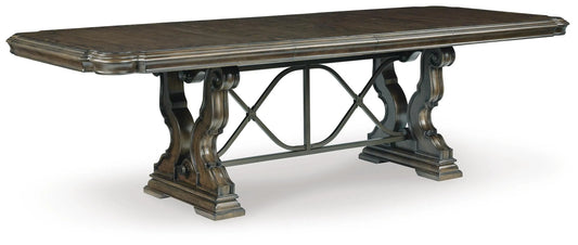 Mesa de comedor extensible Maylee