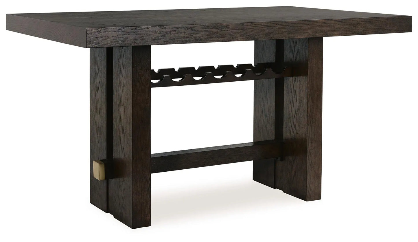 Mesa de comedor a la altura del mostrador Burkhaus