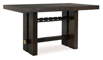 Mesa de comedor a la altura del mostrador Burkhaus