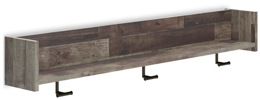 Perchero de pared Neilsville con estante