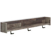 Perchero de pared Neilsville con estante