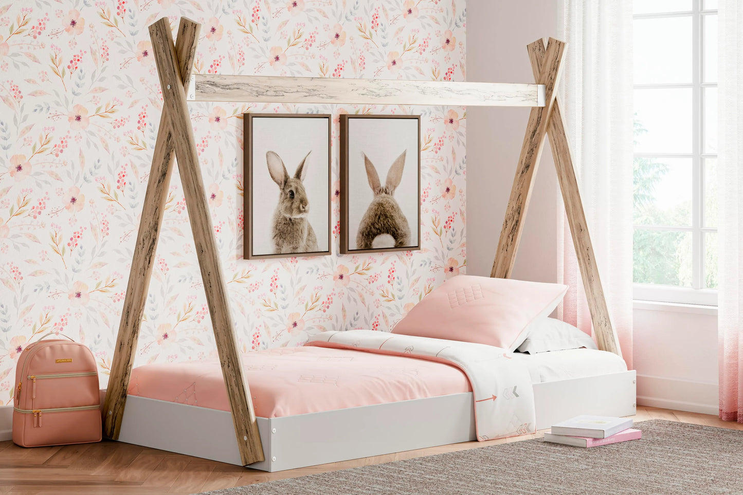 Cama completa en caja Piperton Twin Tent