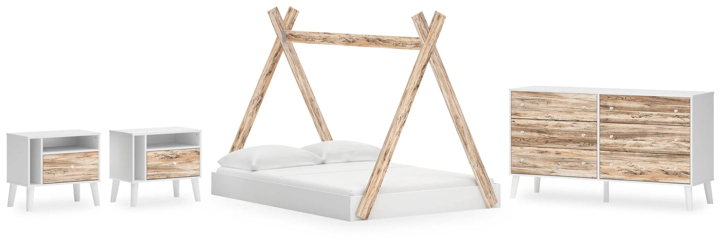 Juego de dormitorio de 6 piezas