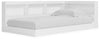 Cama Piperton Twin con almacenamiento y estantería