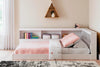 Cama con cabecero y almacenaje completo Piperton