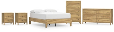 Paquete de dormitorio de 7 piezas