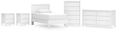 Paquete de dormitorio de 7 piezas