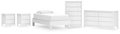 Paquete de dormitorio de 7 piezas