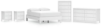 Paquete de dormitorio de 7 piezas