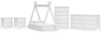Paquete de dormitorio de 7 piezas