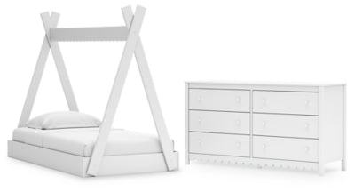 Juego de dormitorio de 4 piezas