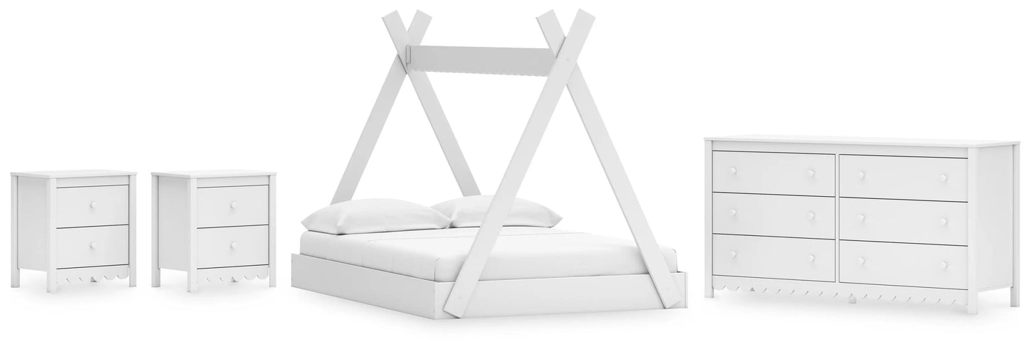 Juego de dormitorio de 6 piezas