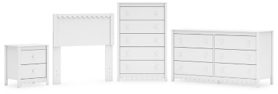 Juego de dormitorio de 4 piezas