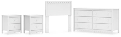 Juego de dormitorio de 4 piezas
