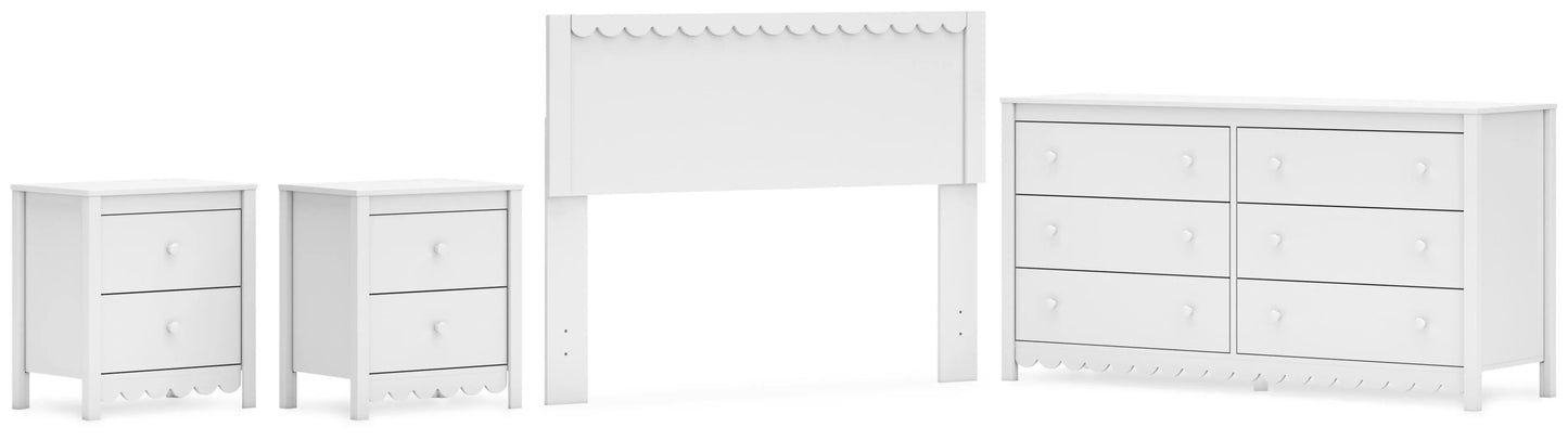 Juego de dormitorio de 4 piezas