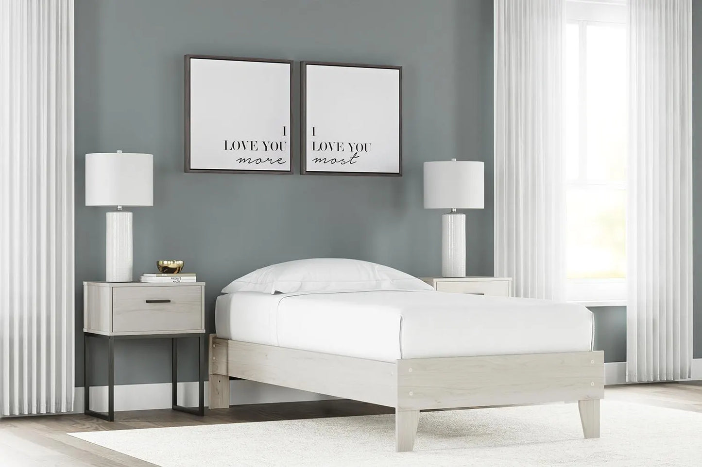 Cama de plataforma doble Socalle