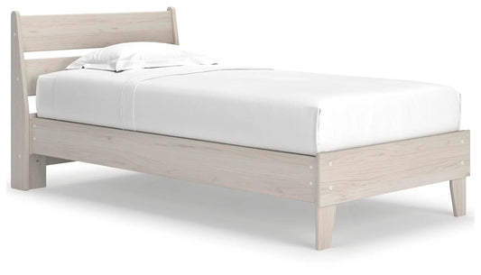 Cama de plataforma con doble panel Socalle