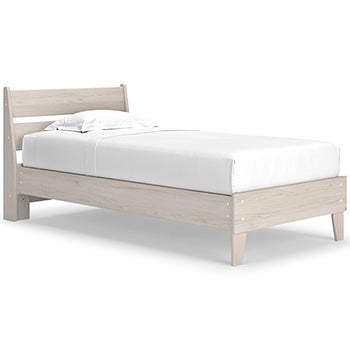 Cama de plataforma con doble panel Socalle