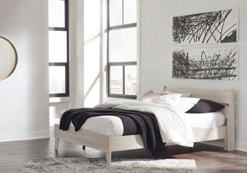 Cama Plataforma con Panel Queen Socalle
