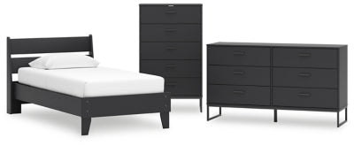 Paquete de Dormitorio de 5 Piezas