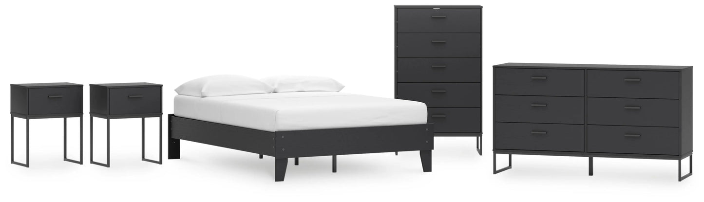Juego de dormitorio de 7 piezas