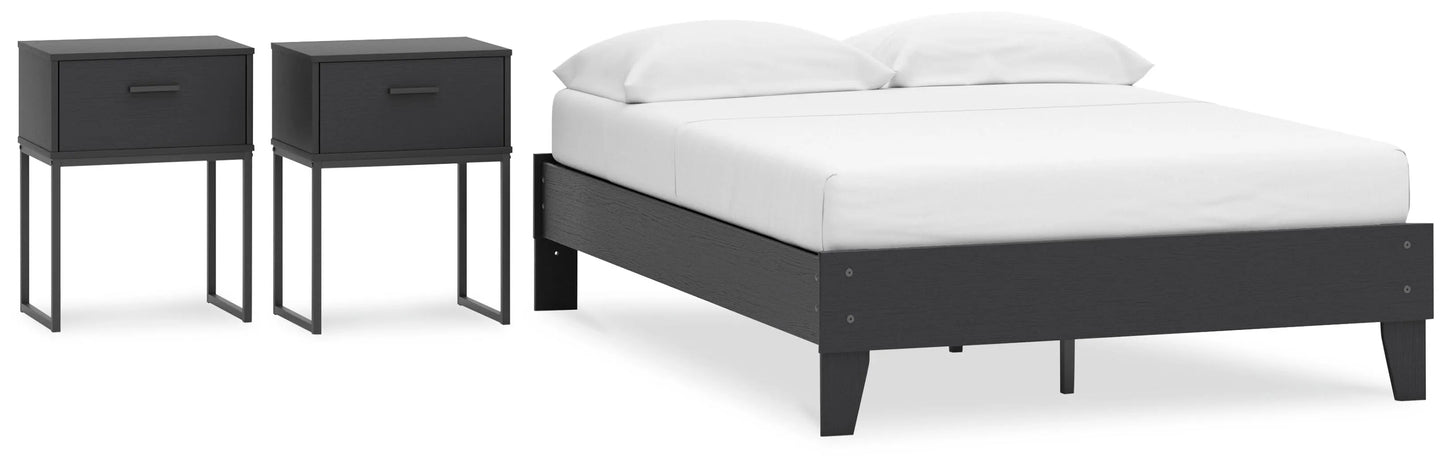 Paquete de dormitorio de 5 piezas