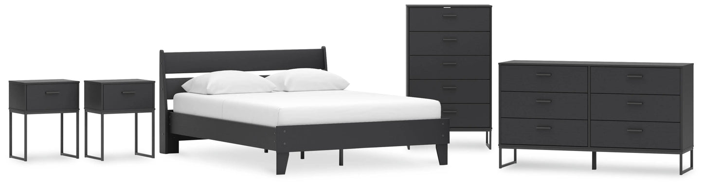 Paquete de dormitorio de 7 piezas
