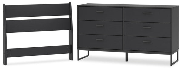 Paquete de dormitorio de 2 piezas