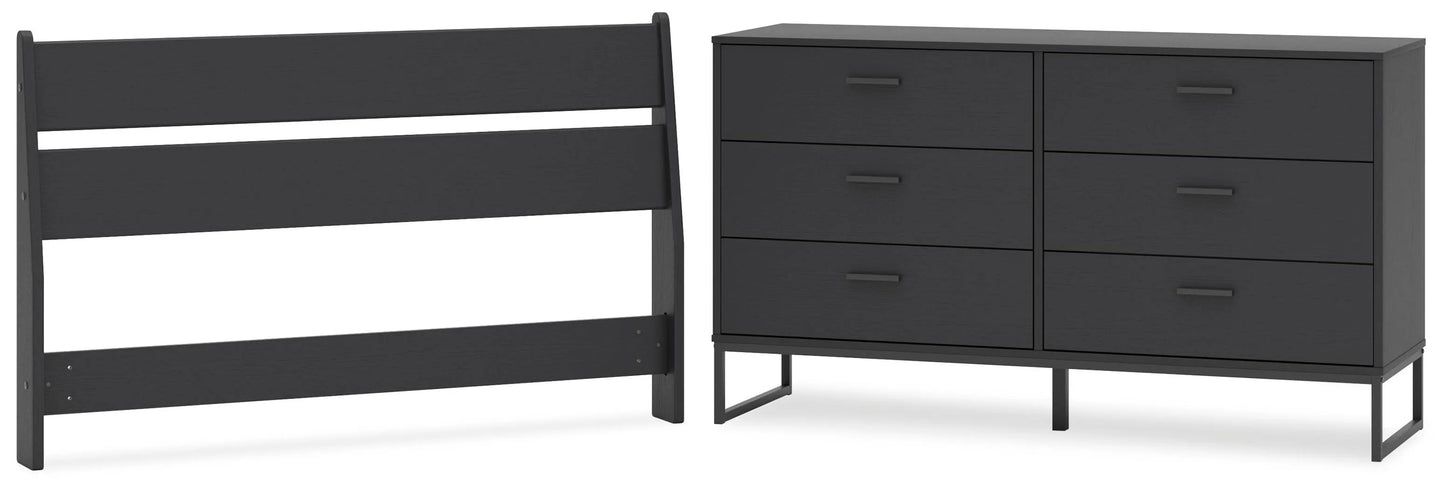 Paquete de dormitorio de 2 piezas