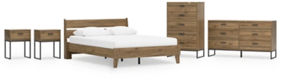 Paquete de dormitorio de 7 piezas