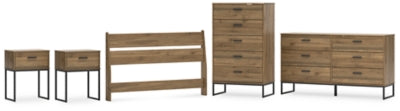 Paquete de dormitorio de 5 piezas