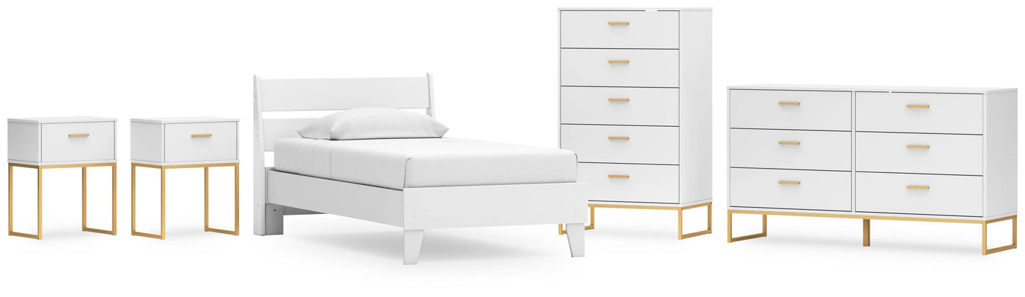Paquete de dormitorio de 7 piezas