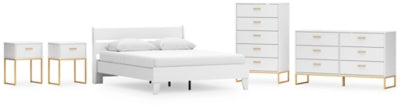 Paquete de dormitorio de 7 piezas