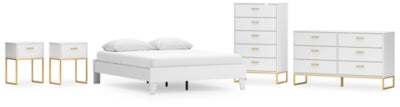 Paquete de dormitorio de 7 piezas