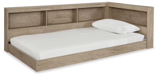 Cama individual con estantería Oliah