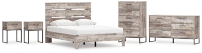Paquete de dormitorio de 7 piezas
