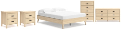 Paquete de dormitorio de 7 piezas