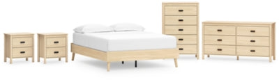 Paquete de dormitorio de 7 piezas