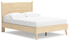 Cama con plataforma y panel completo Cabinella